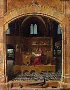 Antonello da Messina St Jerome in His Study (mk08) oil painting